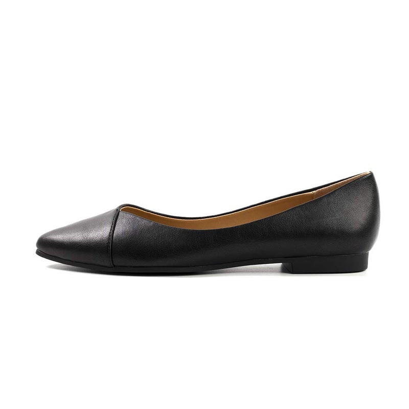 FUNKYMONKEY Women's Ballet Flats Comfort Slip On Shoes for Walking and Driving (8 M US, Black A) - Image 2
